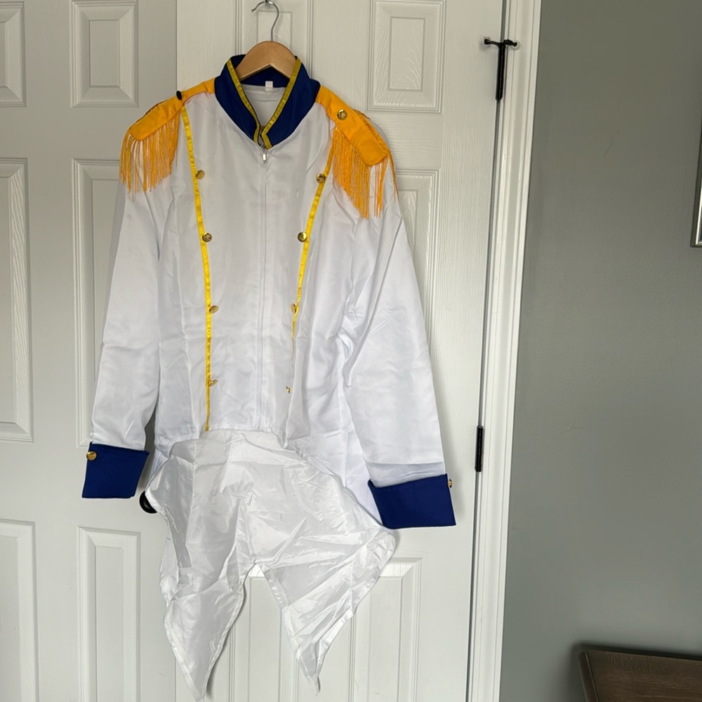 Prince Charming costume 2XL - includes jacket, pants and sash
